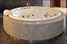 bathroom tub
